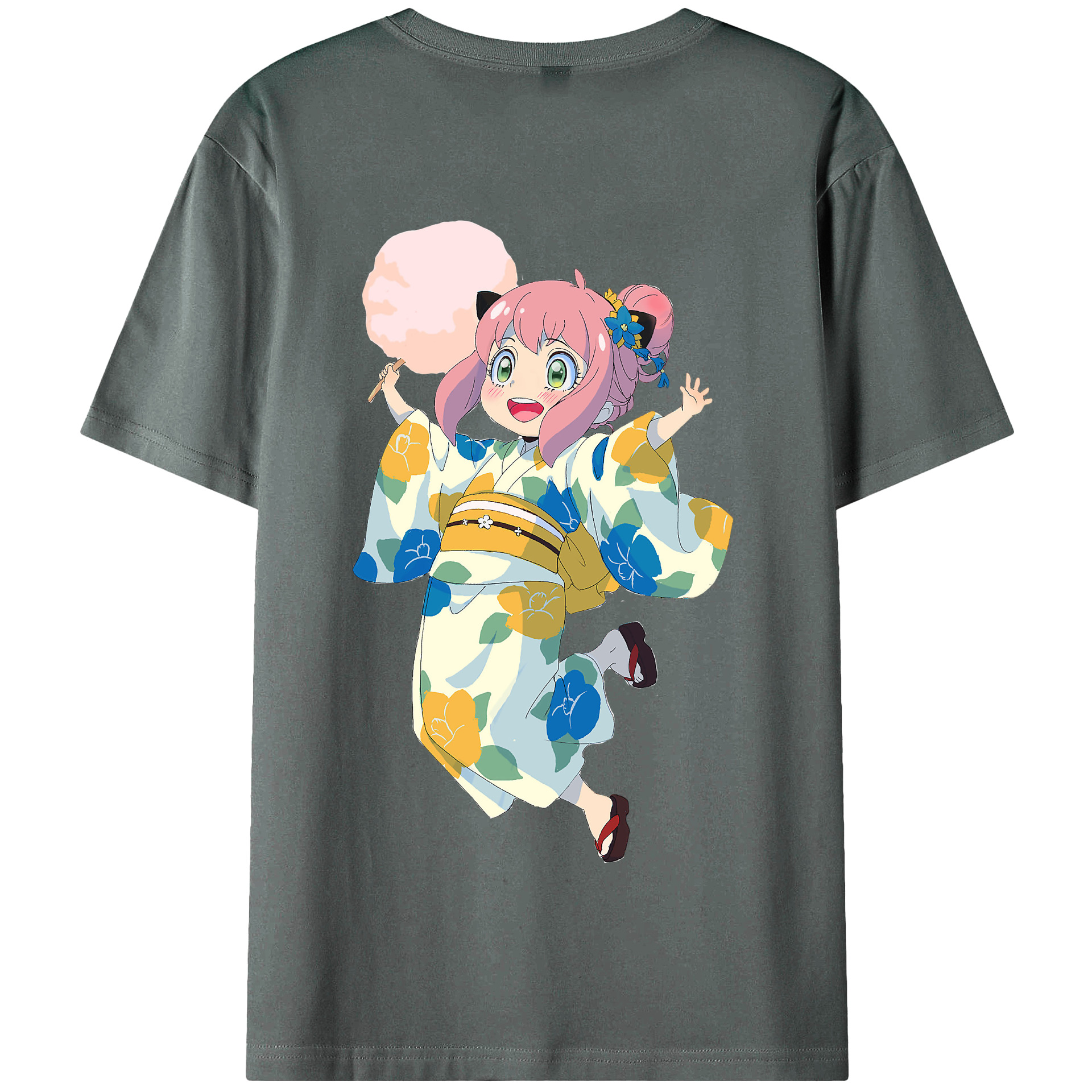 （画像用） SPY×FAMILY间谍家家酒 綿100％半袖Tシャツ（背面プリント）